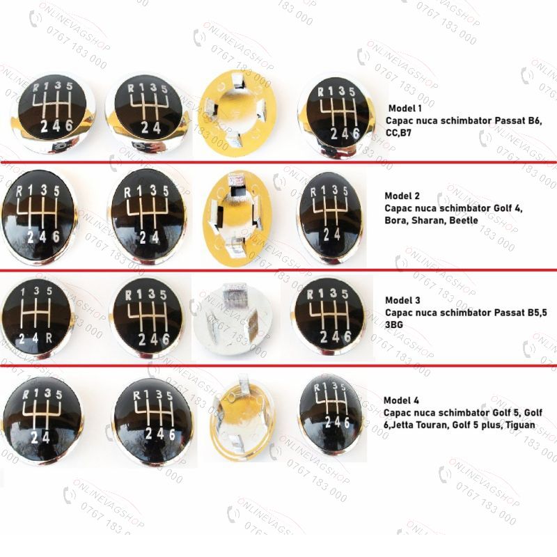 Capac nuca schimbator Passat B5,5, B6, B7,CC, Golf 4,5,6,Jetta, Tiguan